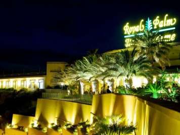 Hotel Terme Royal Palm - mese di Ottobre - Illuminazione serale Hotel